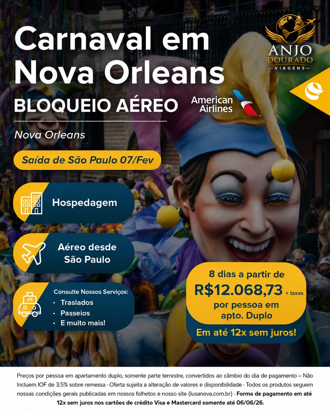 Carnaval em Nova Orleans