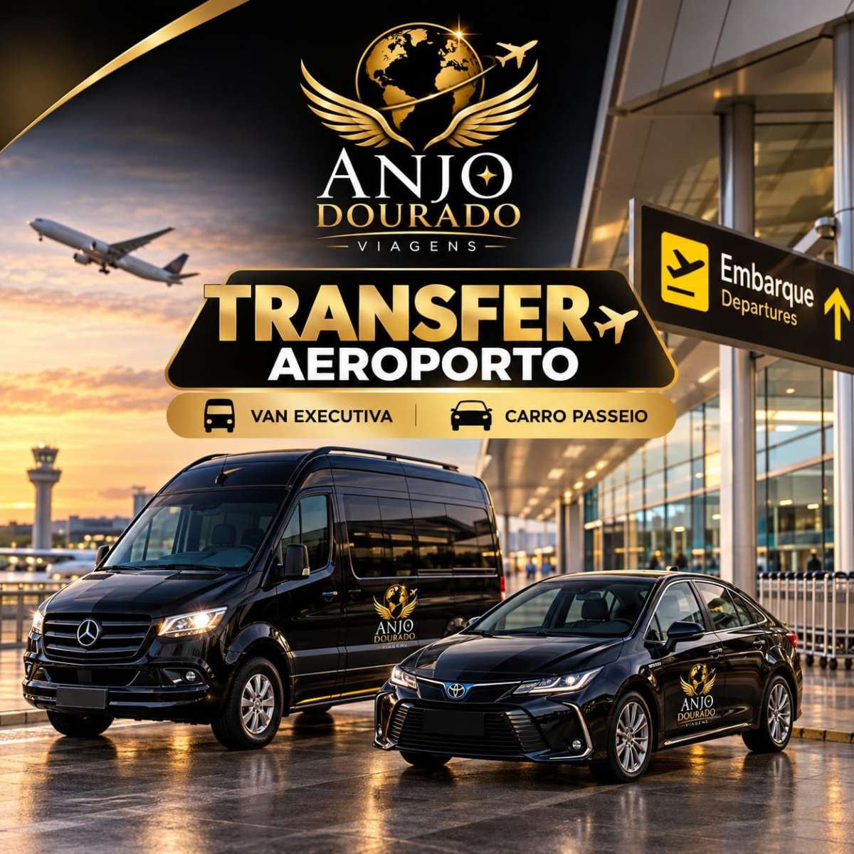 Transfer aeroporto ida e volta
